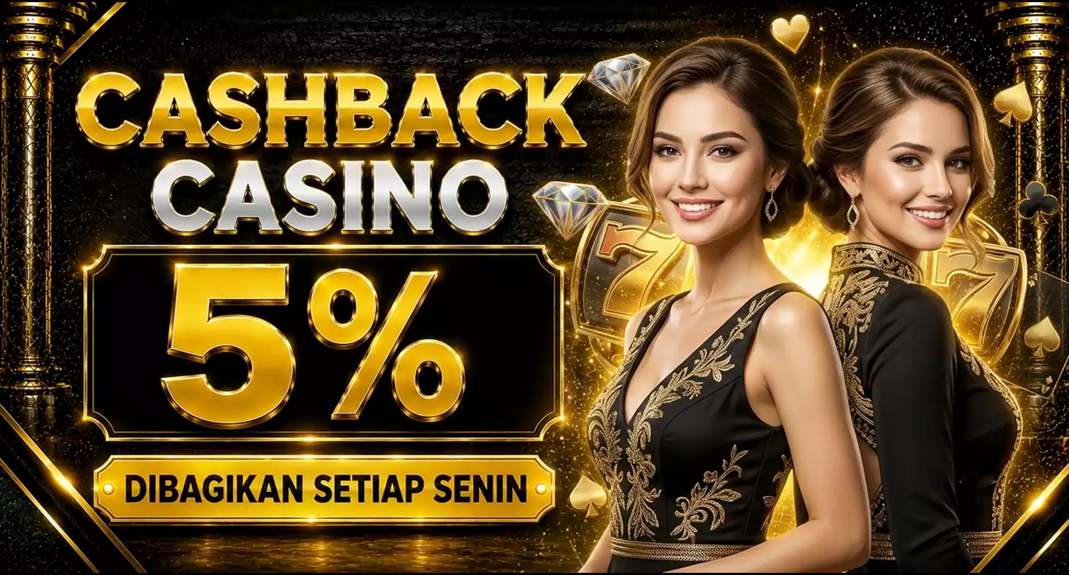 BONUS CASHBACK CASINO 5%